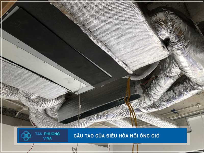 Cấu tạo chi tiết của điều hòa nối ống gió
