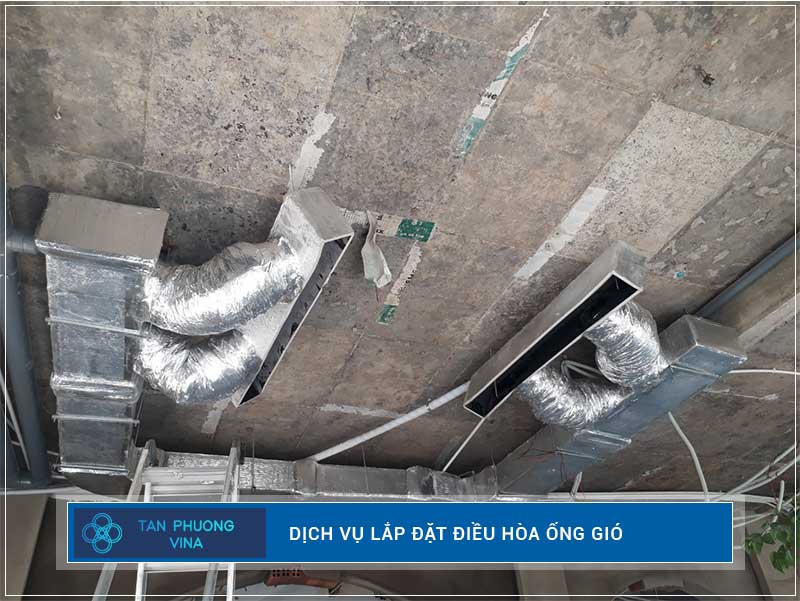 Dịch vụ lắp đặt điều hòa ống gió