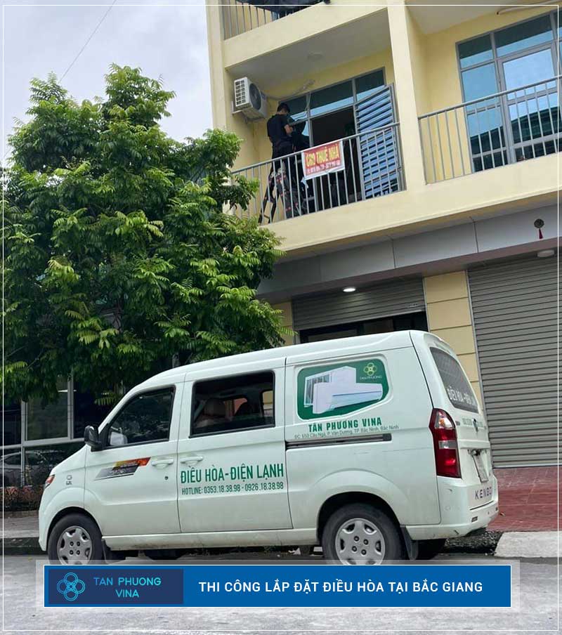 Dịch vụ lắp đặt điều hòa tại Bắc Giang