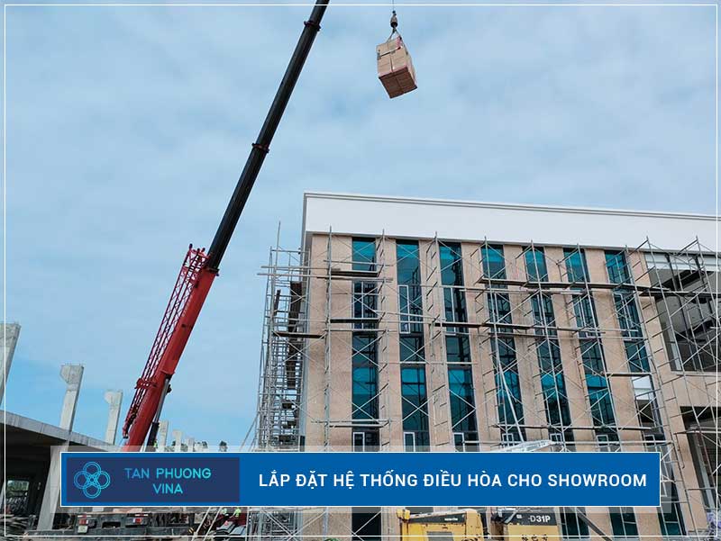 Dự án lắp đặt hệ thống điều hòa cho showroom ô tô Hyundai Bắc Ninh