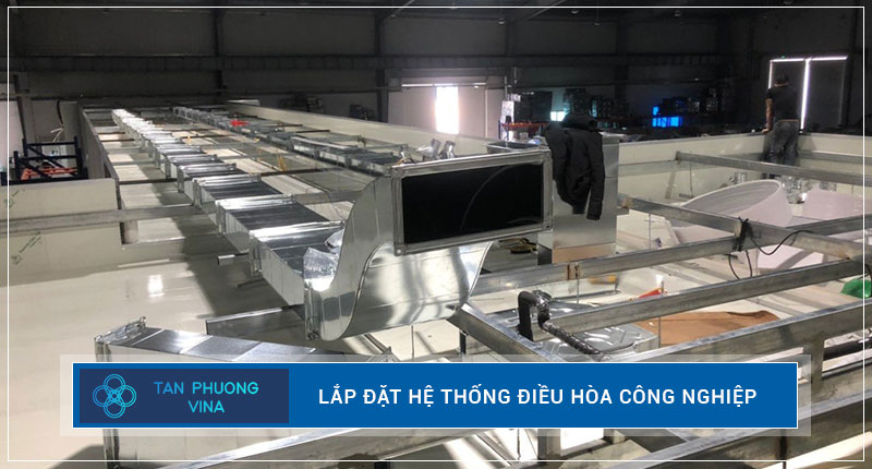 Lắp điều hòa công nghiệp tại công ty CNI Bắc Ninh