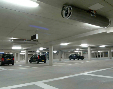  Lắp hệ thống thông gió tầng hầm Bắc Ninh