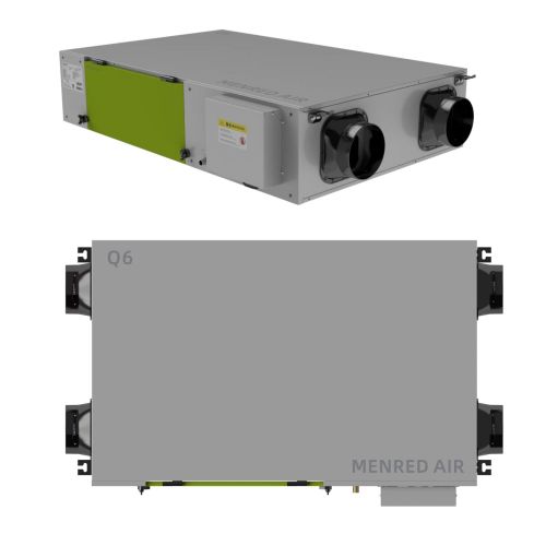 Máy hút ẩm khử nồm cấp khí tươi hồi nhiệt và lọc không khí Q6