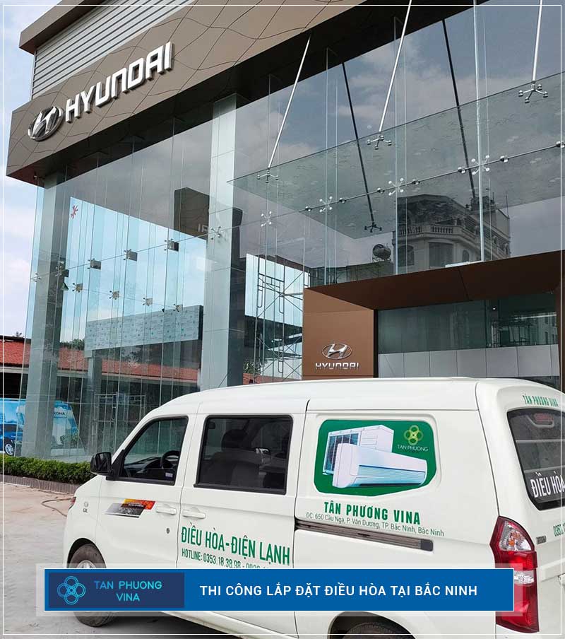 Thi công lắp đặt điều hòa tại Bắc Ninh