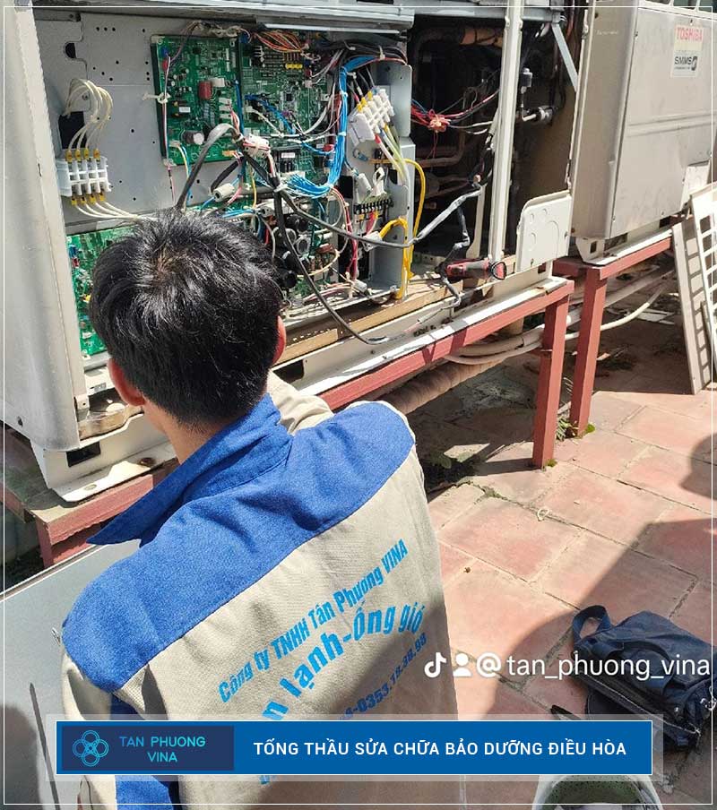 Tổng thầu sửa chữa bảo dưỡng điều hòa uy tín giá tốt