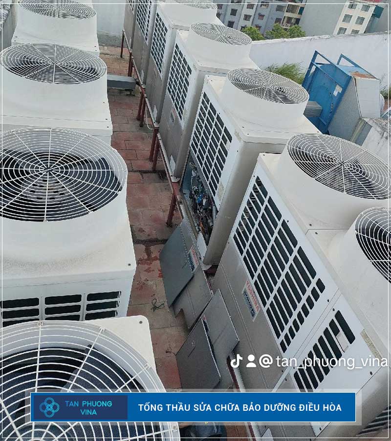 Tổng thầu sửa chữa bảo dưỡng điều hòa uy tín giá tốt